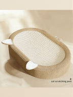 Oval Cat Scratching Bed