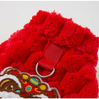Dog Autumn And Winter, Puppy For The New Year, Golden Turtle Fleece For The New Year, Warm Fleece Coat, Small Dog, Cat And Pet Dog Clothes
