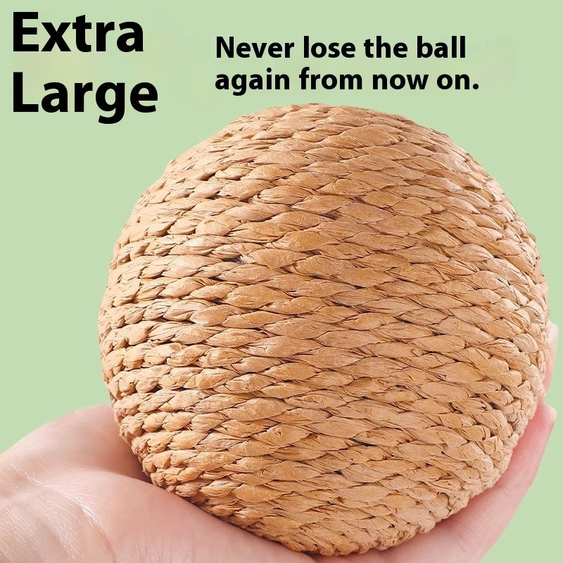 Sisal Ball Oversized Cat Toy Self-Hi Relieving Stuffy