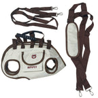 Set Of 3 Outdoor Traction Backpacks For Dogs, Featuring A Portable And Breathable Design, Including A Leash And Harness For Both Cats And Dogs, Suitable For Carrying Or As A Crossbody Bag, Ideal For P