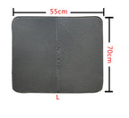 Double Layer Litter Cat Bed Pads Pet Cat Litter Mat Trapping Pets Litter Box Mat Pet Product Bed For Cats House Clean Mat
