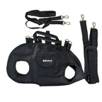 Set Of 3 Outdoor Traction Backpacks For Dogs, Featuring A Portable And Breathable Design, Including A Leash And Harness For Both Cats And Dogs, Suitable For Carrying Or As A Crossbody Bag, Ideal For P
