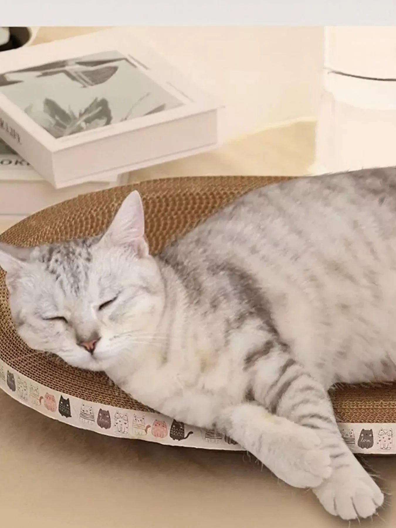 Wear-Resistant Cat Scratching Lounge Bed