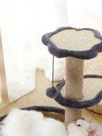 Cat Scratching Post with Cat Bed and Toy