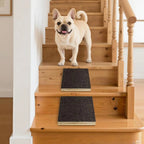Adjustable Wooden Pet Stairs Ramp for Small Dogs Cats Non-Slip Portable Climbing Ladder Bed Sofa Assistance Step Pet Supplies