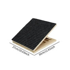 Adjustable Wooden Pet Stairs Ramp for Small Dogs Cats Non-Slip Portable Climbing Ladder Bed Sofa Assistance Step Pet Supplies