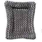 Dog Bed - Rectangle Bolstered Furvana™ 'Cloud'