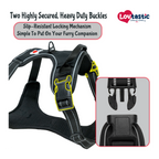 Lovtastic Creations™ No-Pull Dog Harness - with Strong & Durable Dog Leash & Free Poopbag Holder 3pcs Set | Reflective No-Choke Pet Harness