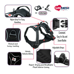 Lovtastic Creations™ No-Pull Dog Harness - with Strong & Durable Dog Leash & Free Poopbag Holder 3pcs Set | Reflective No-Choke Pet Harness