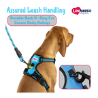 Lovtastic Creations™ No-Pull Dog Harness - with Strong & Durable Dog Leash & Free Poopbag Holder 3pcs Set | Reflective No-Choke Pet Harness