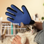 Dog Cat Small Animal Grooming Glove Deshedding Hair Remover Brush Mitt Tool