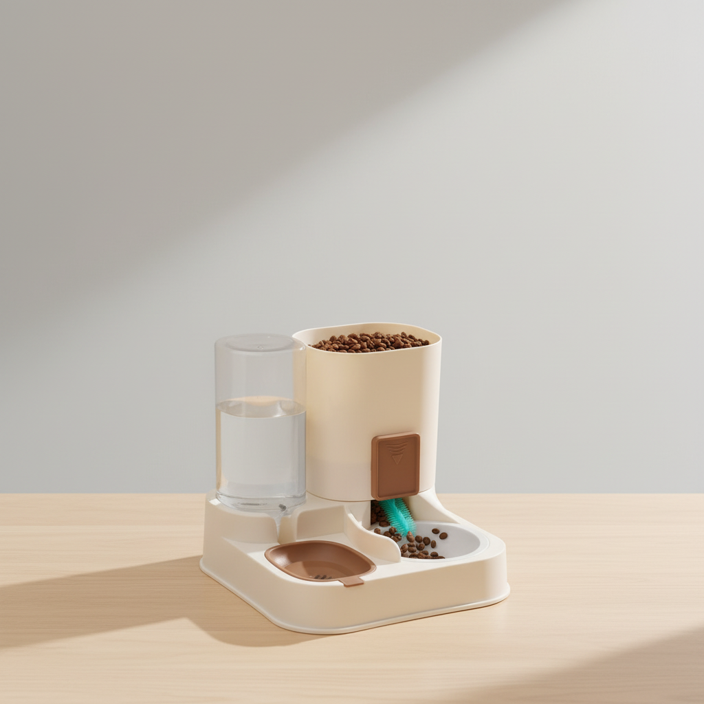 Gravity Auto Feeder & Water Station