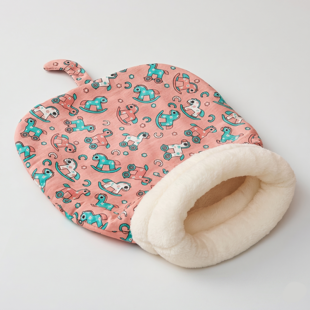 Plush Pocket Cat Sleeping Bag