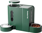 Gravity Pet Feeder & Water Dispenser Set with Stainless Steel Bowls
