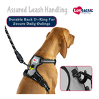 Lovtastic Creations™ No-Pull Dog Harness - with Strong & Durable Dog Leash & Free Poopbag Holder 3pcs Set | Reflective No-Choke Pet Harness