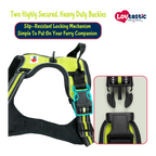 Lovtastic Creations™ No-Pull Dog Harness - with Strong & Durable Dog Leash & Free Poopbag Holder 3pcs Set | Reflective No-Choke Pet Harness