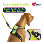Lovtastic Creations™ No-Pull Dog Harness - with Strong & Durable Dog Leash & Free Poopbag Holder 3pcs Set | Reflective No-Choke Pet Harness