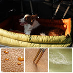 The Milano Double Car Seat Bed - Luxury Pet Travel