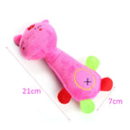 Durable Squeaky Dog Plush Toy – Animal Shape Chew Toy for Small Dogs & Puppies