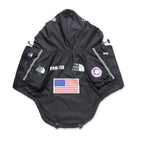 The Dog Face Windproof Waterproof Reflective Pet Cat Dog Jacket