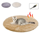 Winter Pet Electric Heating Pad Blanket Dog Cat Bed Plush Mat USB Charging For Travel