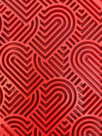 Love eMat - Enrichment Lick Mat for Dogs and Cats| Heart Design | SodaPup