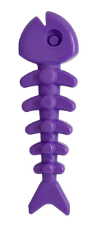 Fish Bone Nylon Dog Toy for Aggressive Chewers | USA Made | SodaPup
