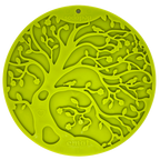 Tree of Life eMat - Enrichment Lick Mat For Dogs and Cats - With Suction Cups | Tree Design | USA Made