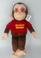 Large Cartoon Character Squeak & NO Squeak Dog Toys: 11"-14"