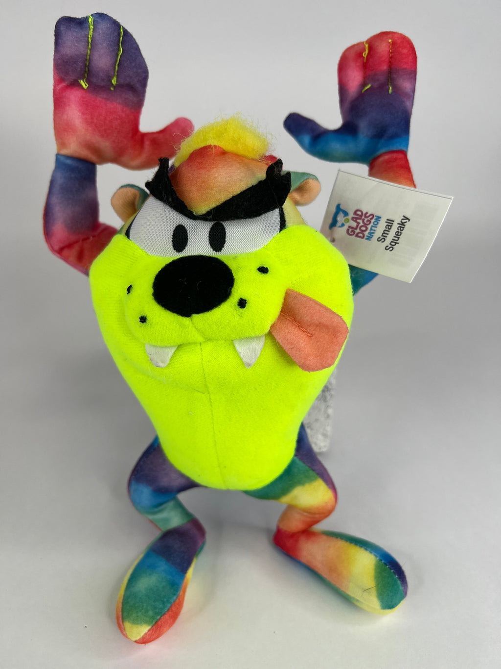 Small Squeaky & NO Squeak 'Toon Town Dog Toy from Pop Culture: 6"-7"