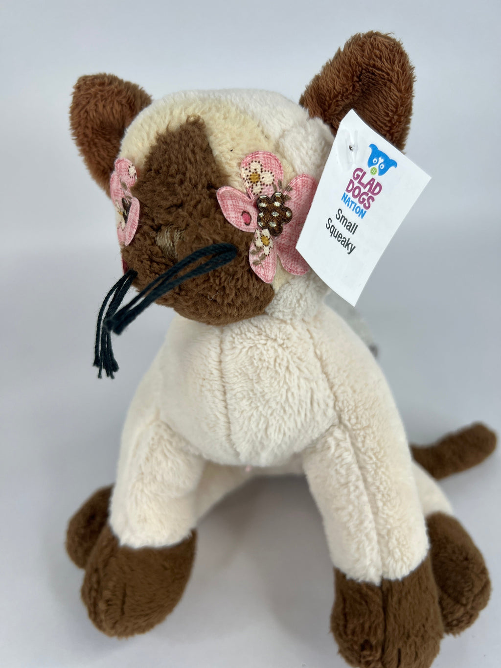 Small Stuffed SQUEAKY Dog & Puppy Toys / 10-30 lbs.