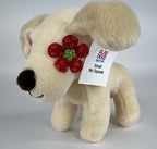 Small Stuffed SQUEAKY Dog & Puppy Toys / 10-30 lbs.