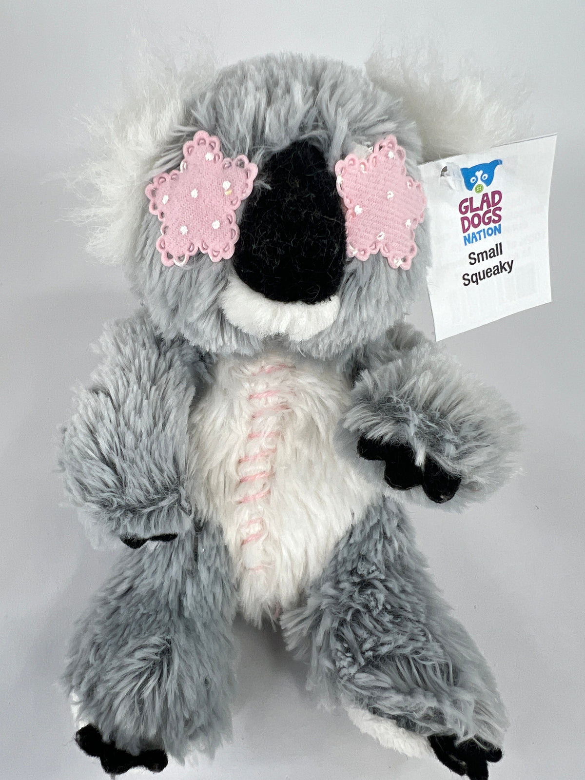 Small Stuffed SQUEAKY Dog & Puppy Toys / 10-30 lbs.