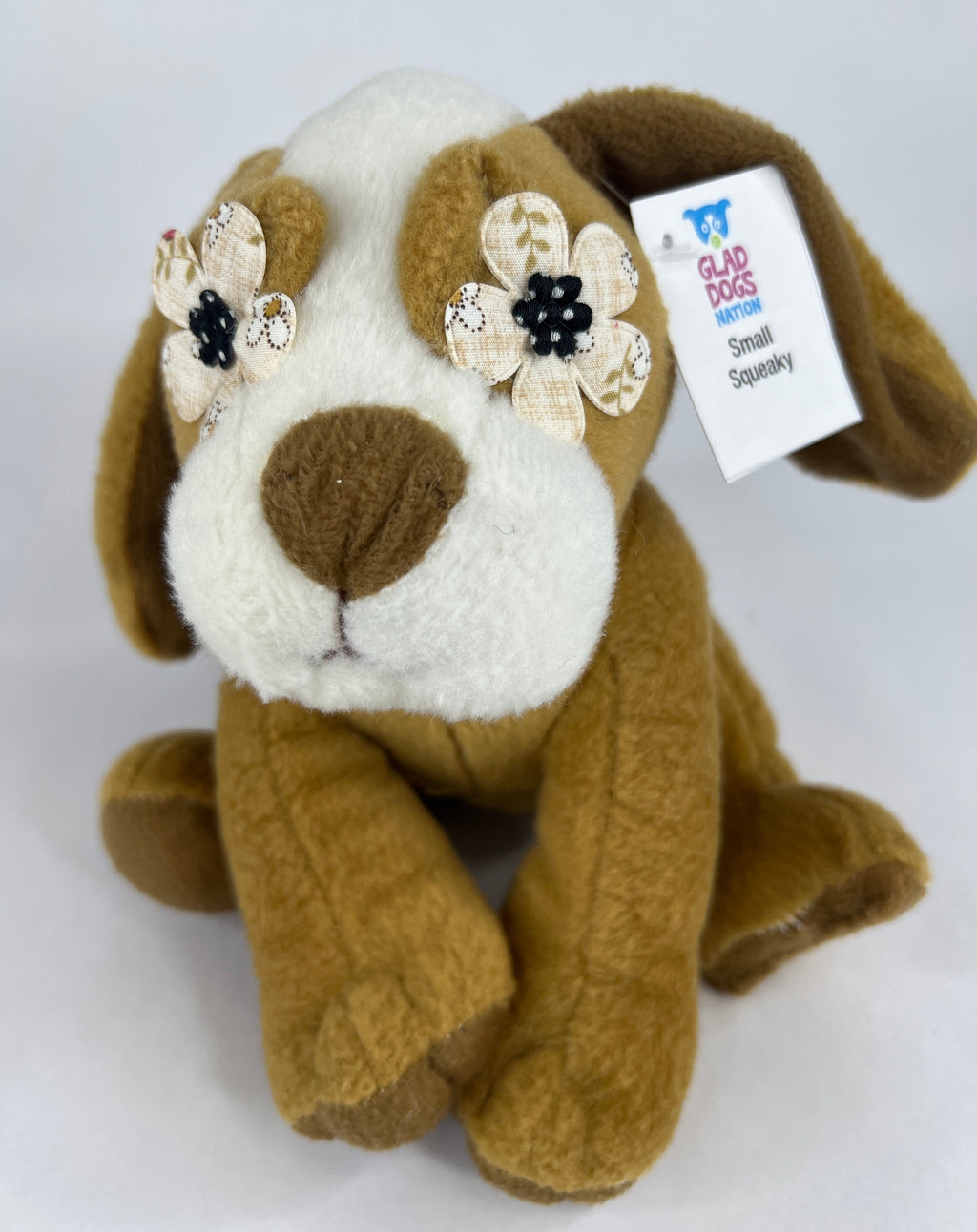Small Stuffed SQUEAKY Dog & Puppy Toys / 10-30 lbs.