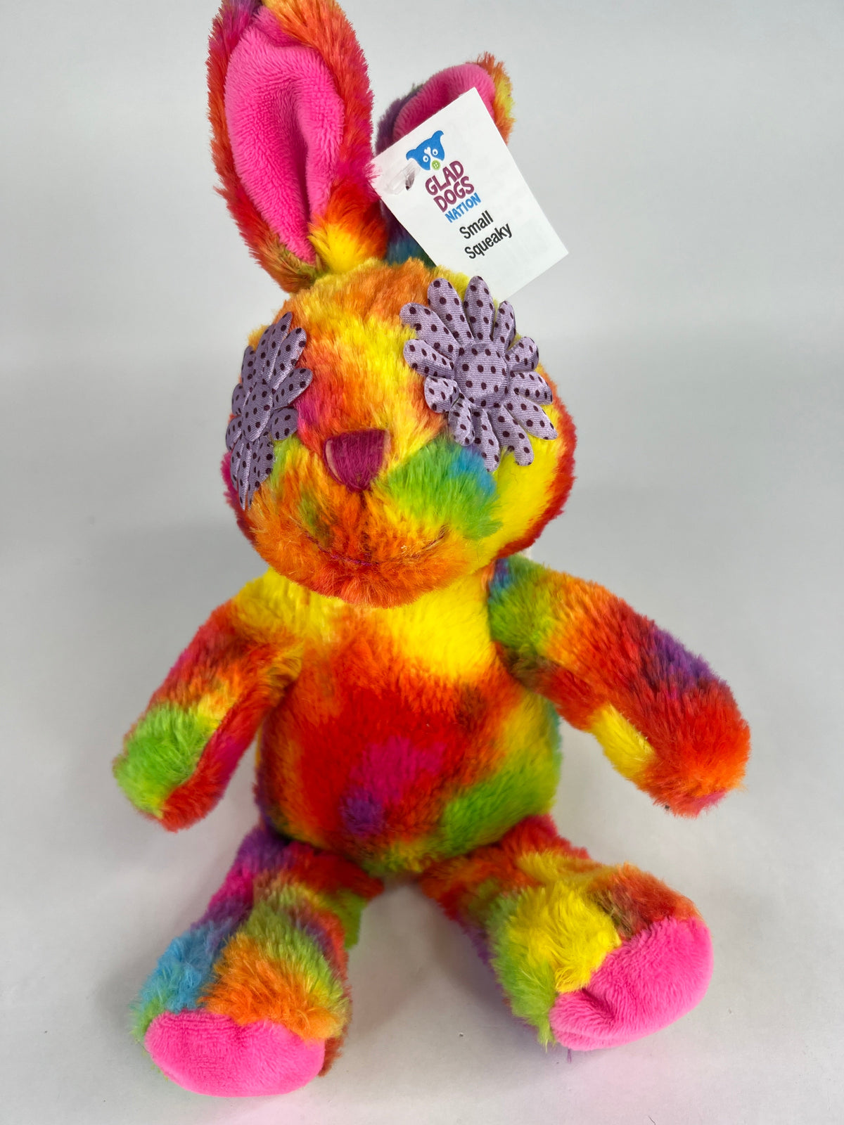Small Stuffed SQUEAKY Dog & Puppy Toys / 10-30 lbs.