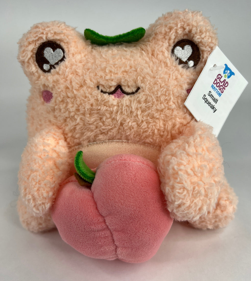Small Stuffed SQUEAKY Dog & Puppy Toys / 10-30 lbs.