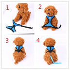 Cat Dog Pet Harness Adjustable Control Vest Dogs Reflective S M L XL Leash