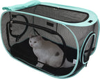 Outdoor Cat Catio Playpen with Washable Bed and Zip Access