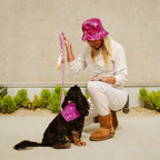 Tilley + Me Hemp Cotton Dog Leash - Durable, Sustainable, Adjustable, Lightweight & Soft-Malibu