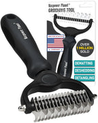 Maxpower Dual-Sided Pet Grooming Rake for Dogs & Cats – Dematting Tool