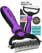 Maxpower Dual-Sided Pet Grooming Rake for Dogs & Cats – Dematting Tool