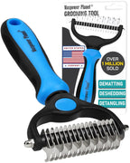 Maxpower Dual-Sided Pet Grooming Rake for Dogs & Cats – Dematting Tool