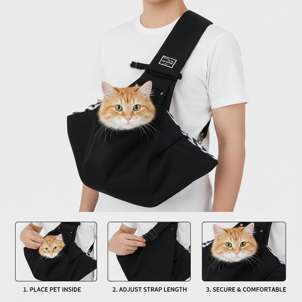 Crossbody Pet Sling Bag