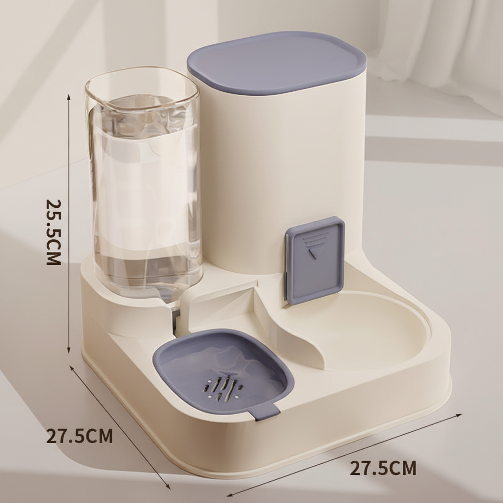 Gravity Auto Feeder & Water Station