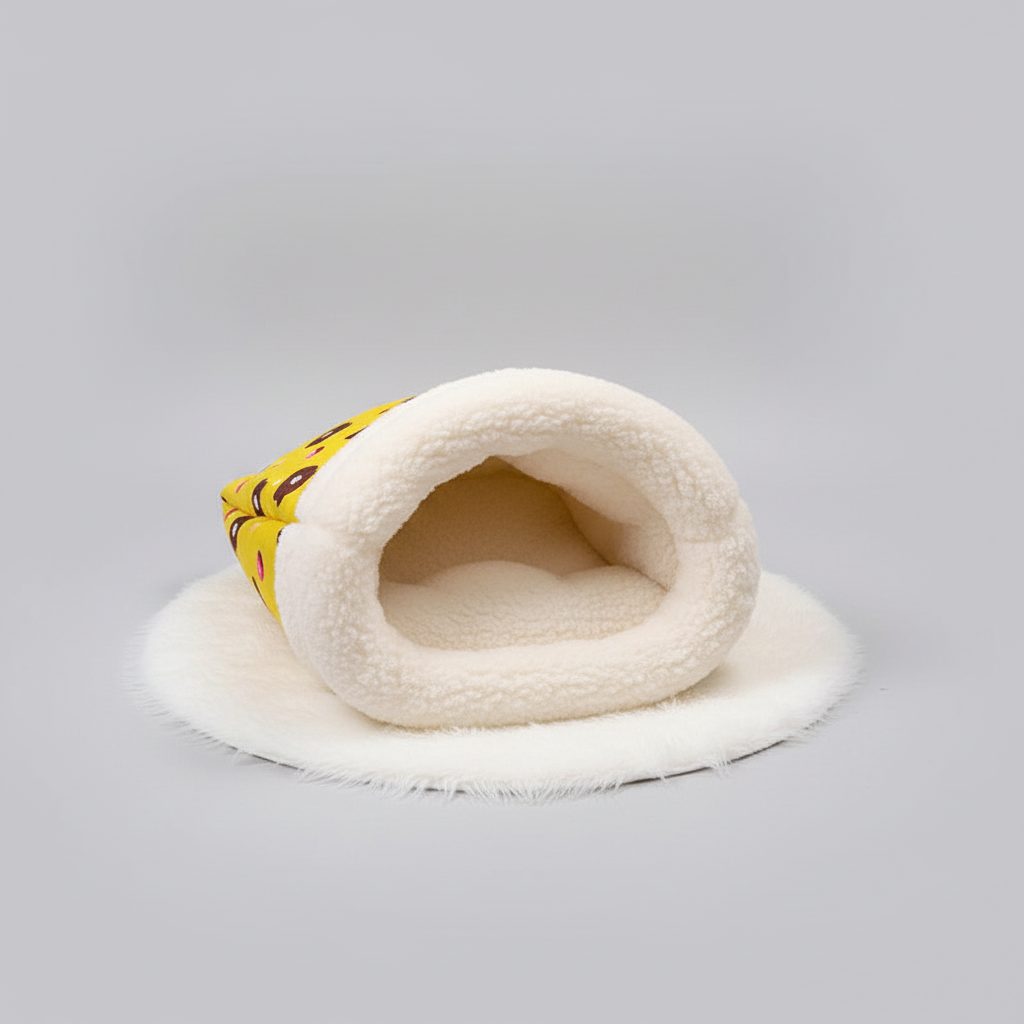 Plush Pocket Cat Sleeping Bag