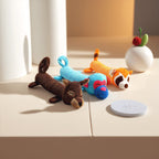 Cute Animal Plush Dog Toy – Squeaky Chew Toy for Puppies & Small Dogs