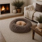 Pet Life ® 'Nestler' High-Grade Plush and Soft Rounded Pet Bed
