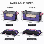 Pet Life ® 'Travel-Nest' Folding Travel Cat and Dog Bed