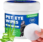 Pet Glove Wipes for Dogs, Cats & Small Animals, Unscented Grooming Wipes 24ct
