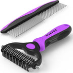 Pet Grooming Brush Comb Deshedding Dematting Tool Cats Dogs